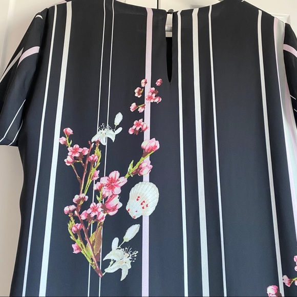 NWT Forest Lily Floral Shift Dress - Picture 6 of 8